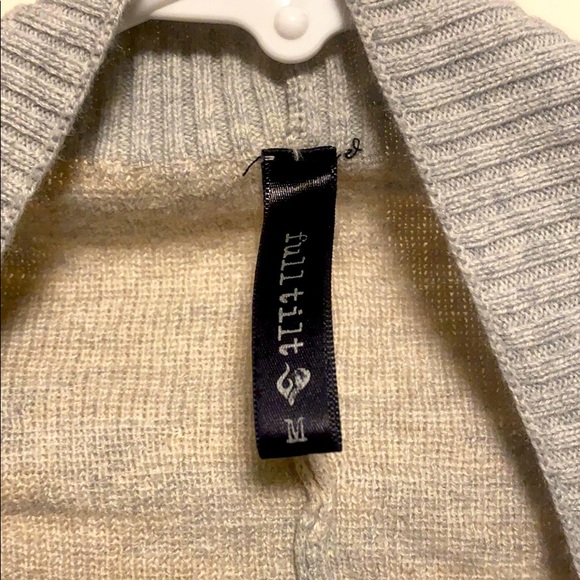 Full Tilt Open Front Cardigan Sweater Size M - Picture 2 of 6